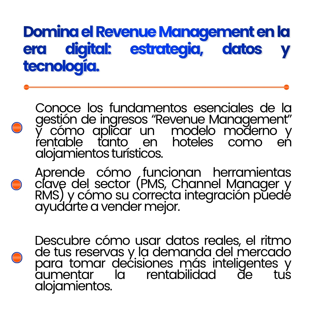 Domina el Revenue Management