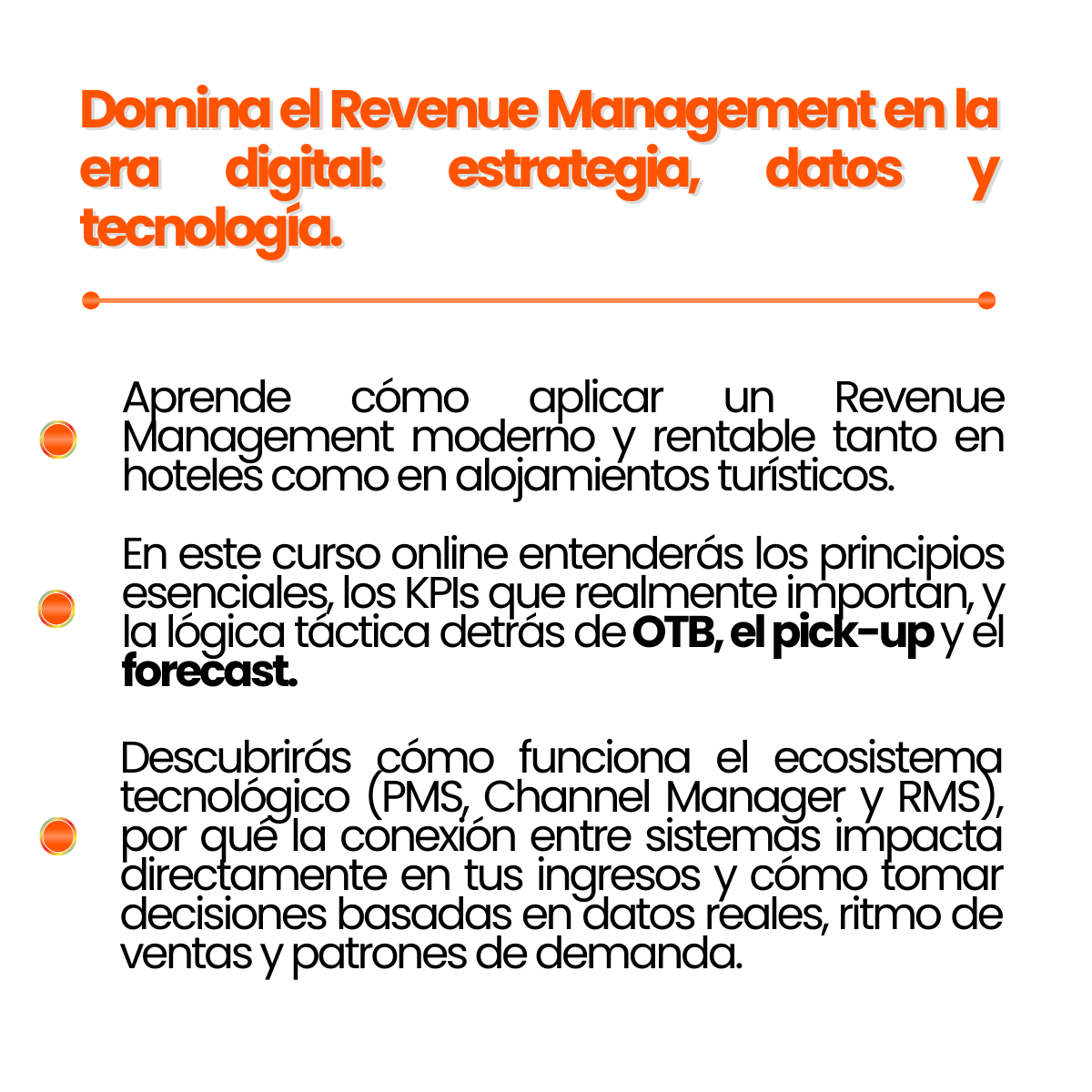 Domina el Revenue Management